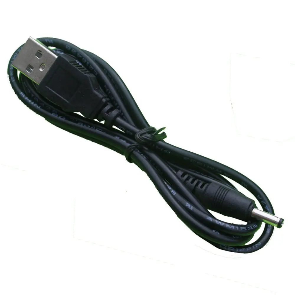 E-EDC Высокое качество USB до 3.5 мм/1.35 мм 5 вольт DC баррель разъем Мощность кабель