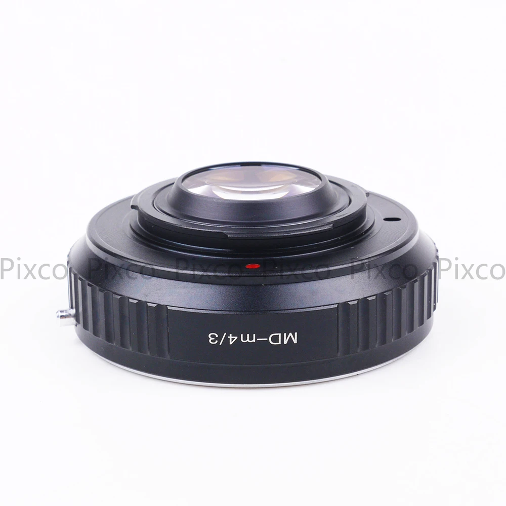 Адаптер для объектива Pixco MD M 4/3 с усилителем скорости Minolta подходит камеры Micro Four
