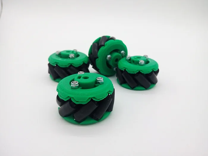 3D печать робот DIY Mecanum резиновое колесо Omni самодельный Интеллектуальный обход