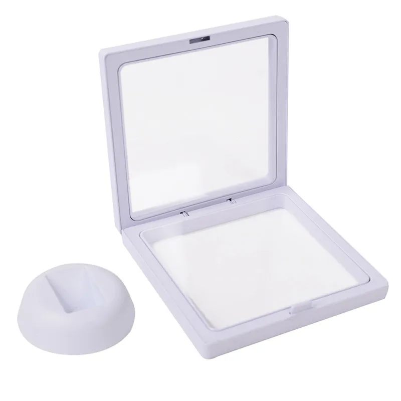 White Transperant Jewelry Bracelet Earring Necklace Ring Storage Box Case Holder Craft Organizer Container | Украшения и