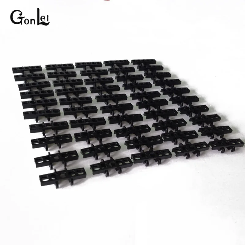 100 шт./лот Technic MOC кирпич маленький протектор звенья черный 3648 колеса Кирпич