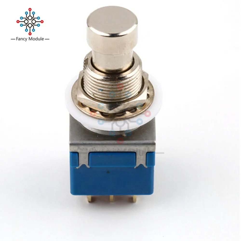 Новый 9-контактный 3PDT стандартный Металлический ножной переключатель True Bypass |