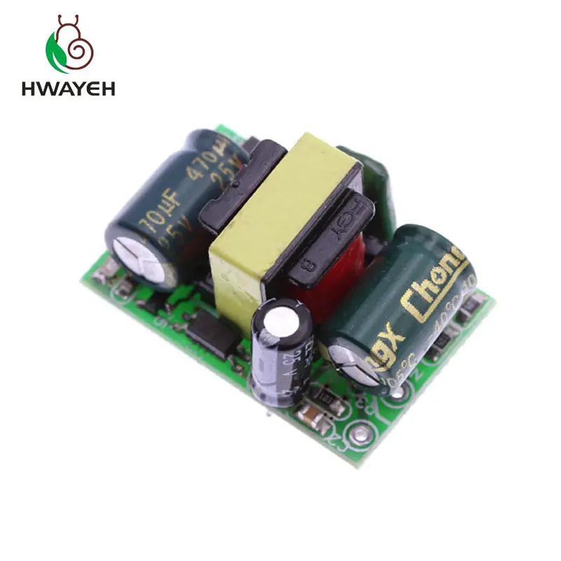 1 шт 12V 400mA AC DC изолированный Мощность понижающий преобразователь 220V в модуль 5V