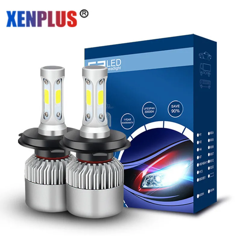 Xenplus 100% оригинальный автомобильный светильник E2 H4 H13 9004 9007 H7 9005 HB3 9006 HB4 H11 H9 H1 H3 9012