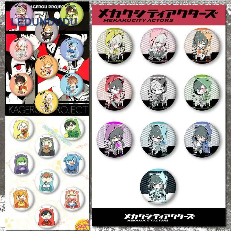 Брошь в виде героев мультфильма гинтоки|badge collection|badge animebadges cute |
