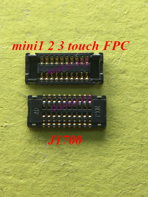 10 шт. 50 100% оригинальный J1700 сенсорный экран дигитайзер FPC разъем на морской доске
