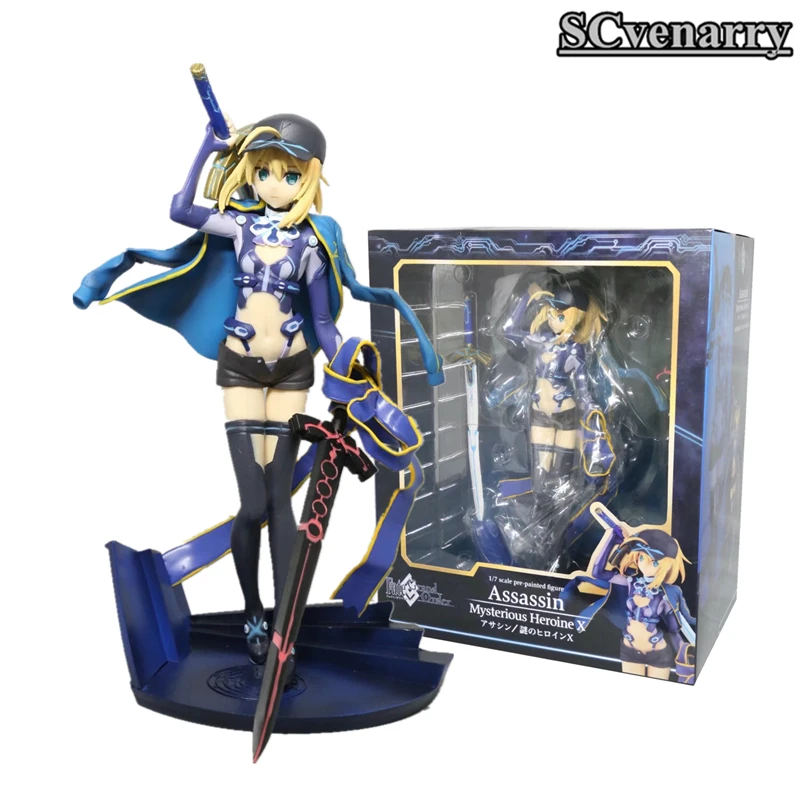 Fate Stay night Grand Order Saber Assassin загадочная героиня X ПВХ фигурка Коллекционная модель
