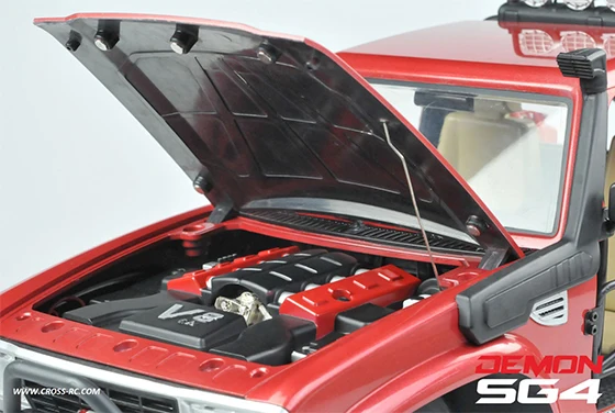 Крест RC 1/10 комплект SG4 4X4 4WD демон рок весы гусеничный ABS жесткий корпус с