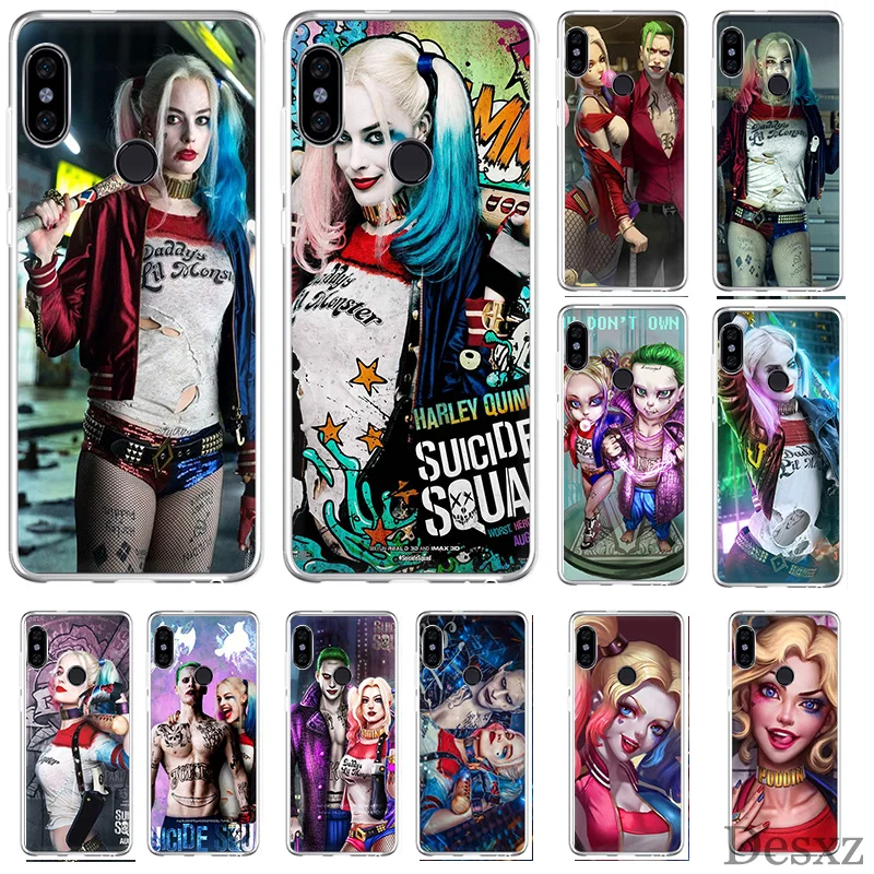 Чехол для телефона Harley Quinn чехол Xiaomi Mi 5 6 8 Lite SE A1 A2 5X 6X Mix 2S F1|Чехлы-накладки| |