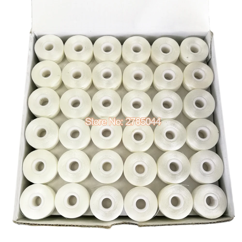 Sanbest Pre-wound шпульки с нитью 70D/2 высокая прочность полиэстер и 75D/2 боковой размер L 144