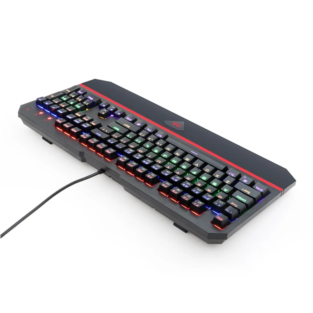Механическая игровая клавиатура Redragon K558 ANALA с разноцветной светодиодной