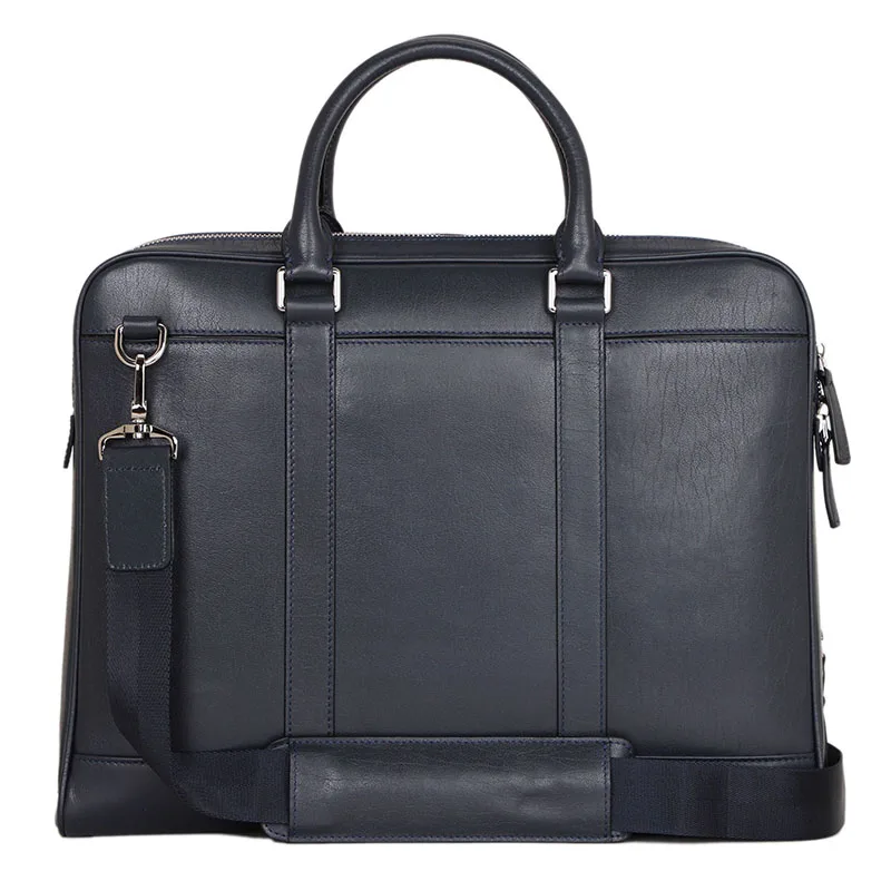 Мужской портфель деловая сумка большая вместительность Воловья кожа через плечо