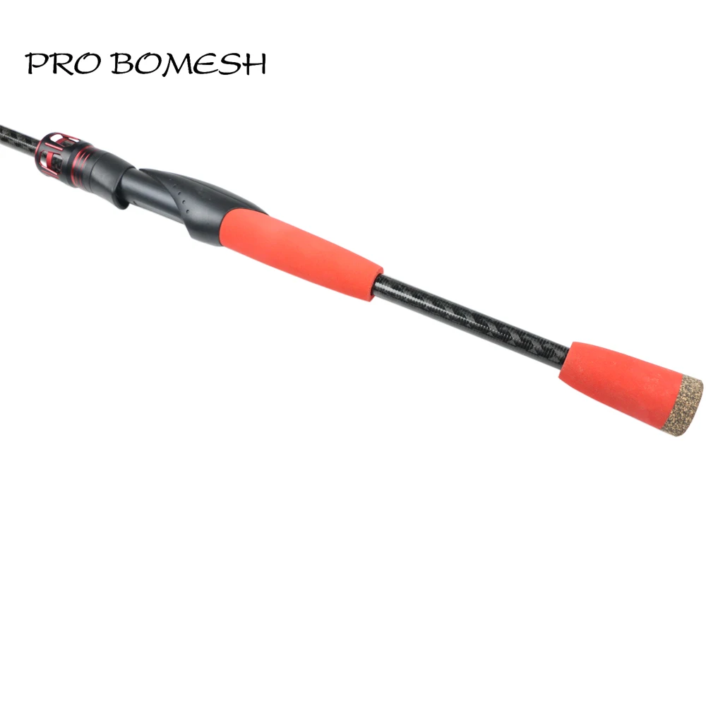 Pro Bomesh 1 комплект алюминиевая гайка с замком + 3K карбоновая трубка спиннинг литье