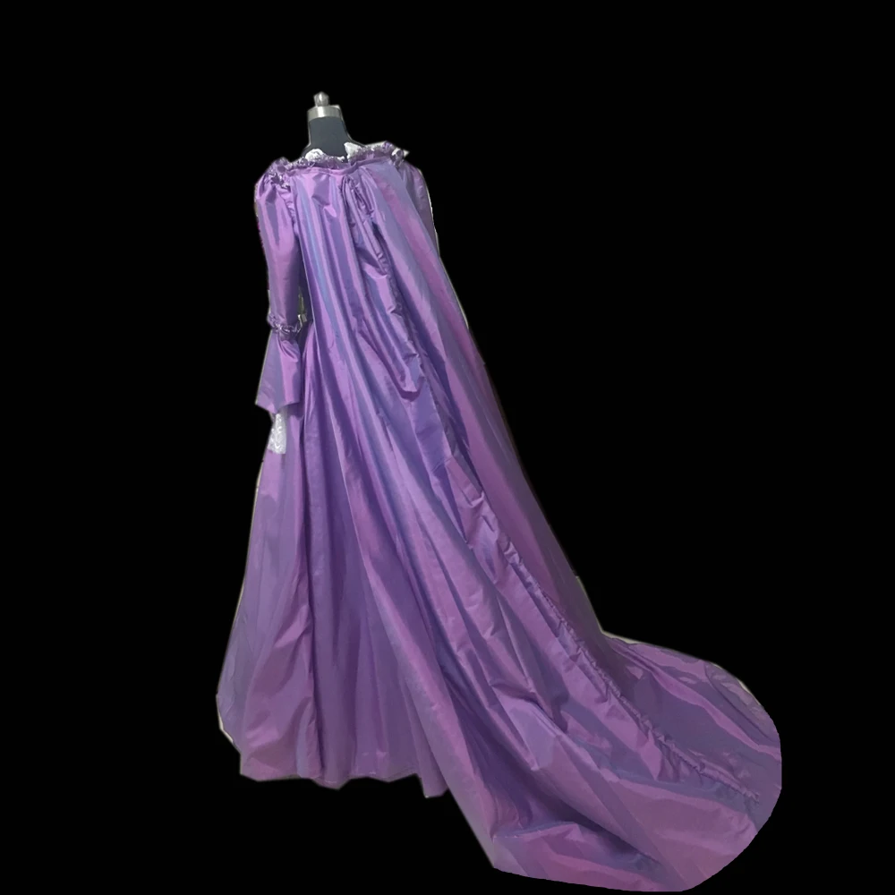 Новинка 2019 фиолетовое платье для косплея на Хэллоуин стиль колоний грузинский