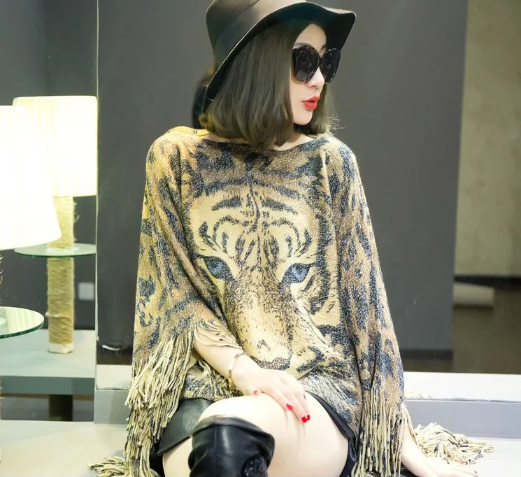 Для женщин Свитеры для и Пуловеры 2017 Новинка зимы Повседневное рукав &quotлетучая