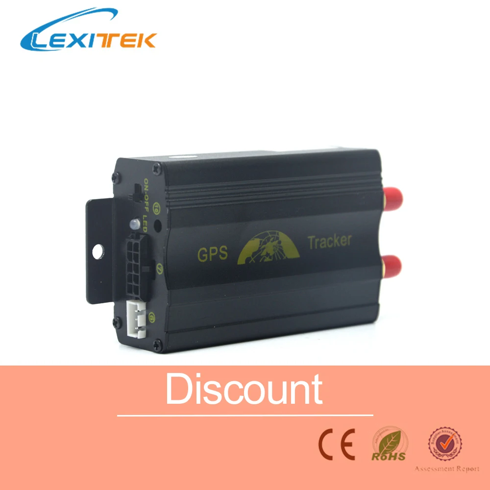 

GPS GPRS SMS оригинальный Coban в режиме реального времени трекер TK103A четырехдиапазонный слот для SD-карты Противоугонный телефон по SMS для 2G GSM nework
