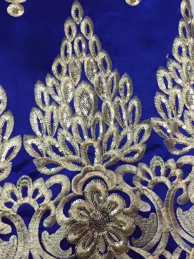African George Lace Fabric With Sequin 2017 High Quality Latest Nigerian French Embroidery For Wedding Dress | Дом и сад