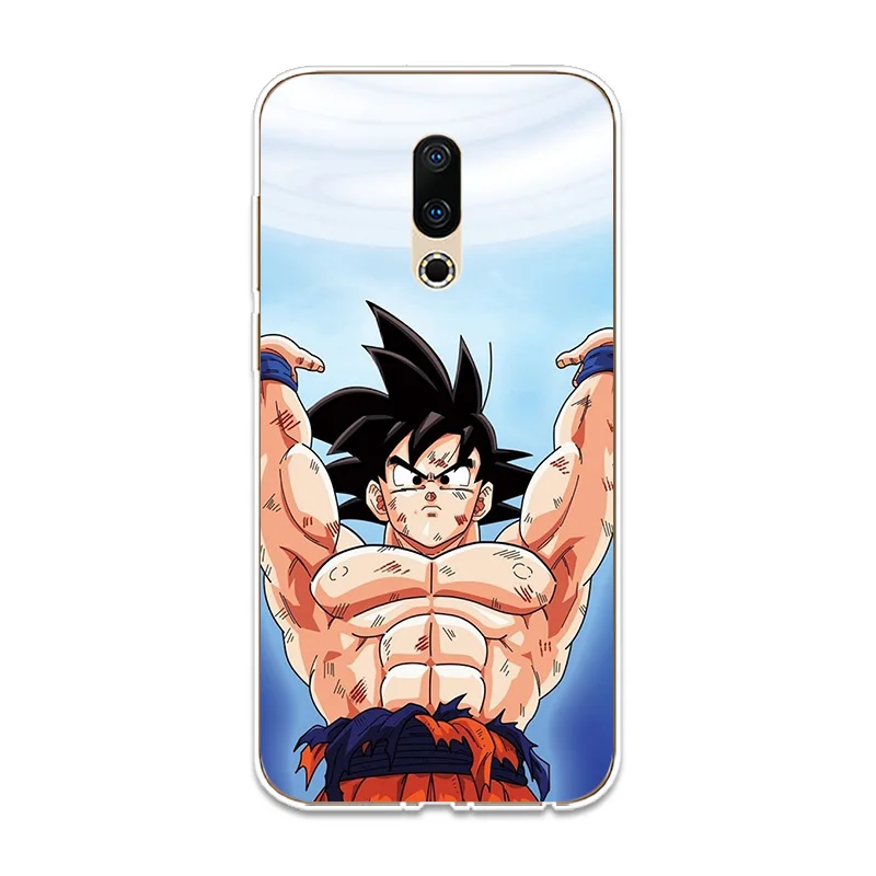 Dragon Ball Super Silicone Phone Case Couqe Fundas For Meizu 15 16 Lite Plus 16X Note 8 Pro 6 7 X8 U10 U20 Shell Soft Cover |