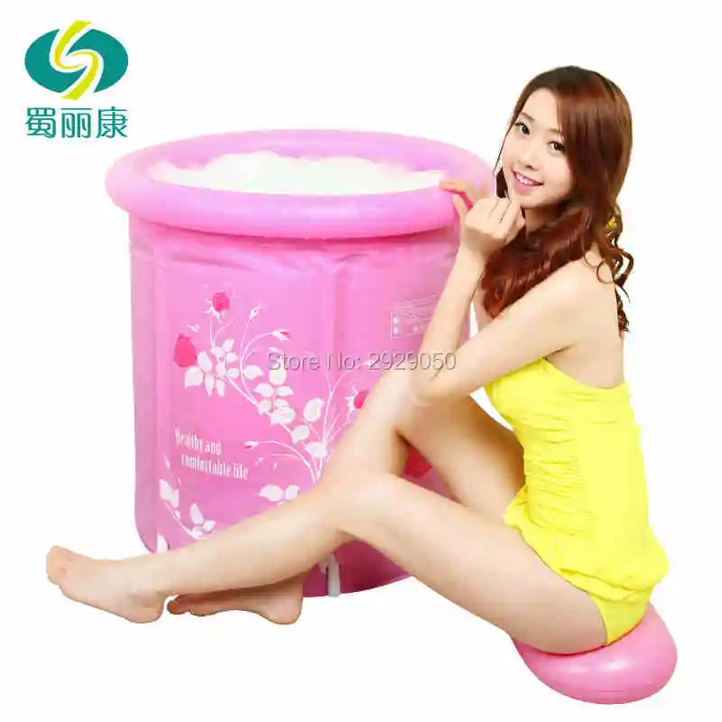 Складная ванночка Shu Li Kang надувная портативная взрослая утолщенная детская | Дом