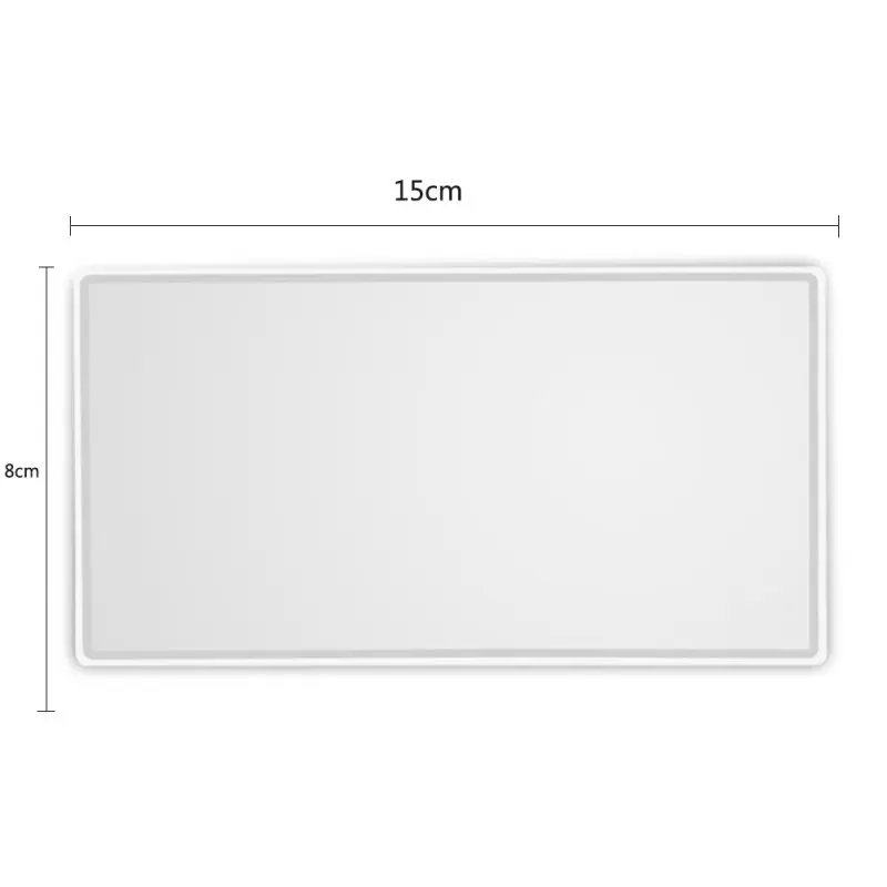 Car Interior Mirror Sticky Adhesive Back Stainless Steel Visor Decorative Makeup Cosmetic Mirrors|Водительские очки| |