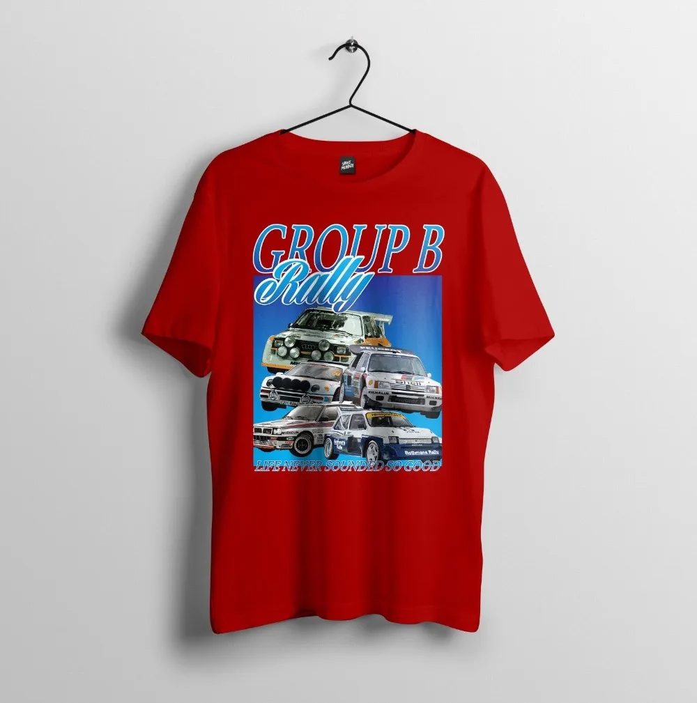 Группа B Gruppe Rally tribut 80's 90'S Turbo Fia Men унисекс горячая Распродажа 2019 новые модные