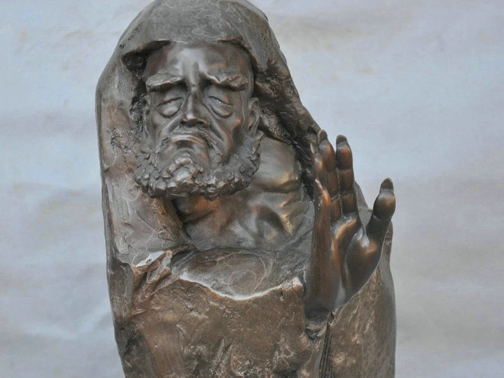 Красивое художественное украшение Bodhidharma Dharma Guru Saint Monk абстрактная статуя | Дом и