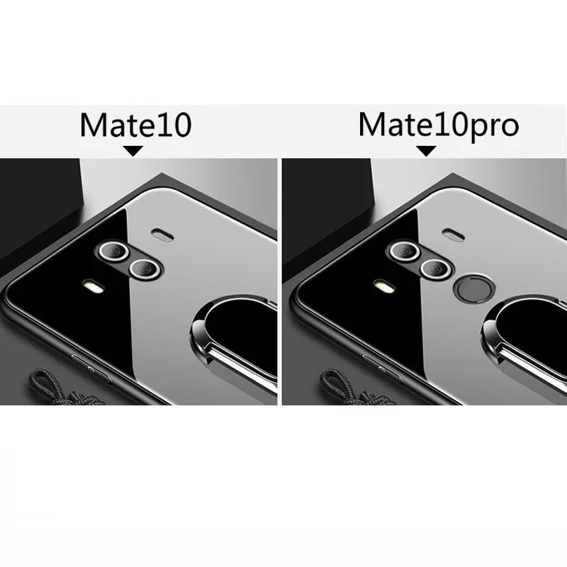 Оригинальный роскошный зеркальный чехол yuetuo для huawei mate 10 lite pro nova 2i honor 9i maimang6 mate10