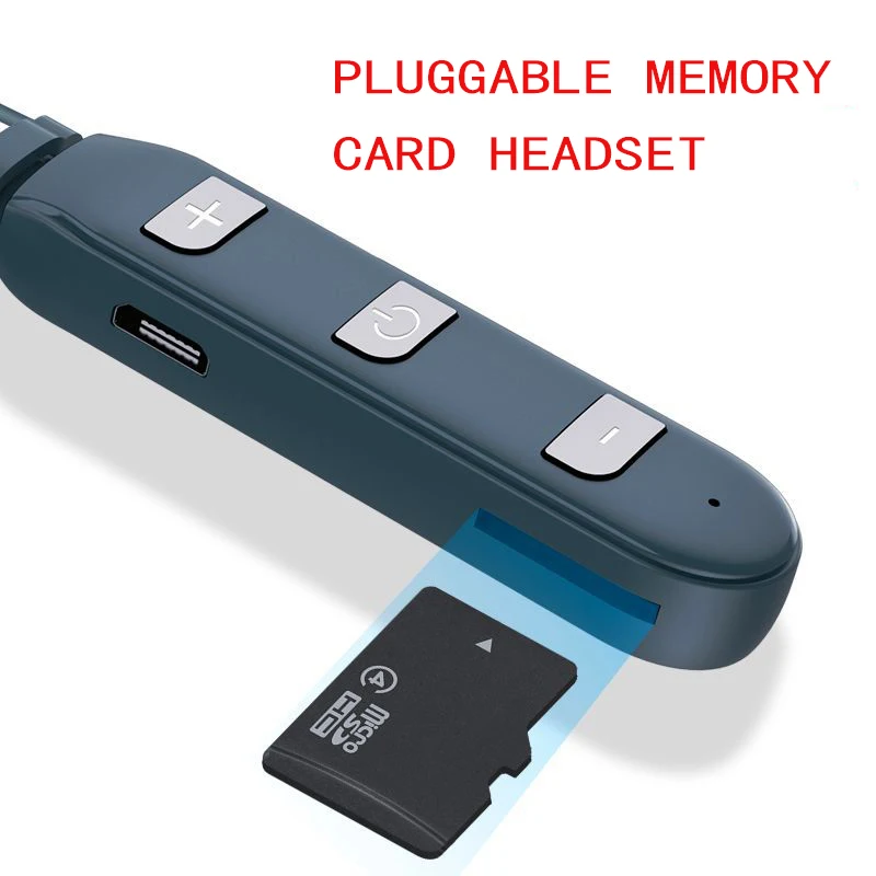 Bluetooth наушники Встроенный микрофон беспроводные легкие шейные спортивные стерео