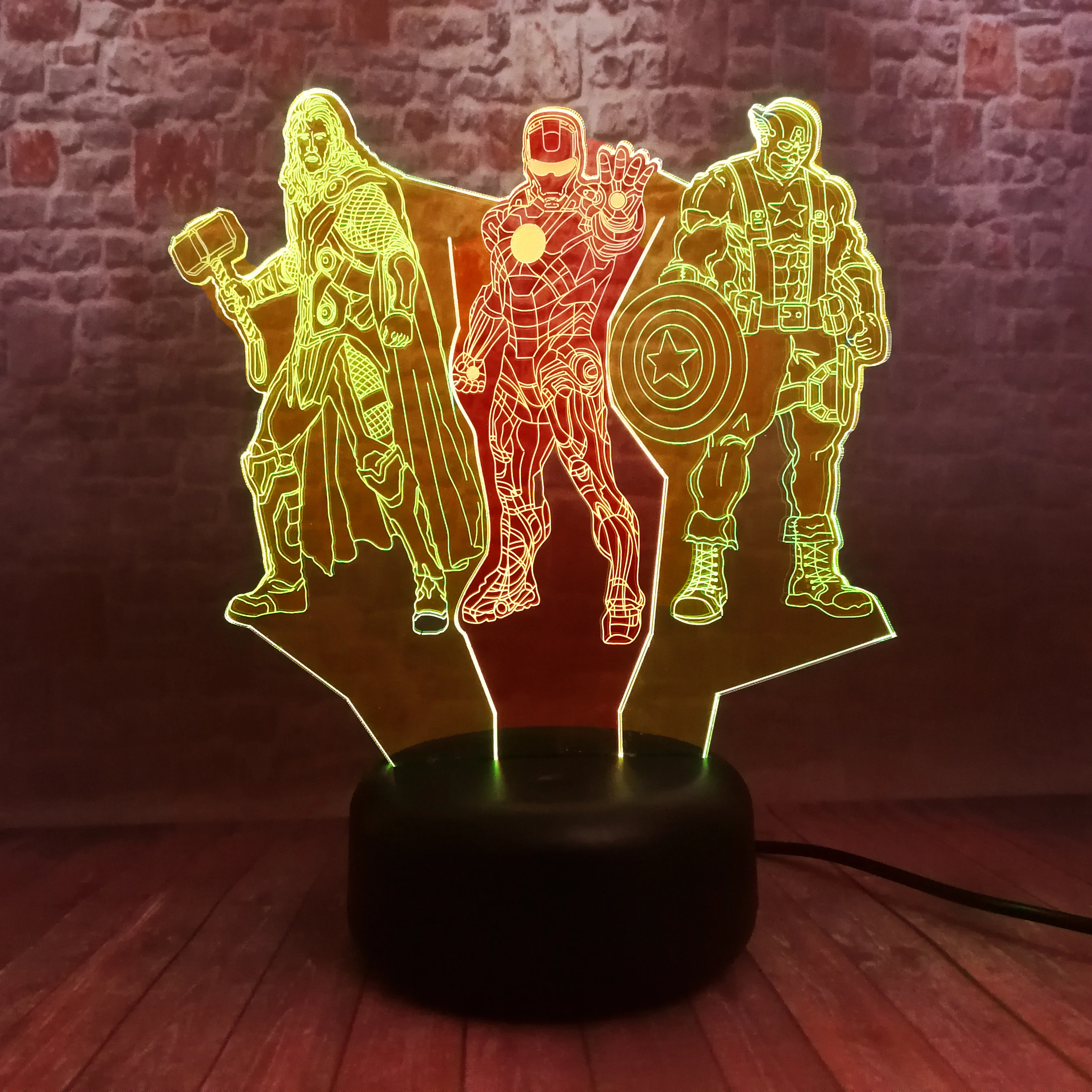Marvel Legends супер герой Капитан Америка Железный человек Тор подарки для мальчиков 7 цветов Изменение Мстители