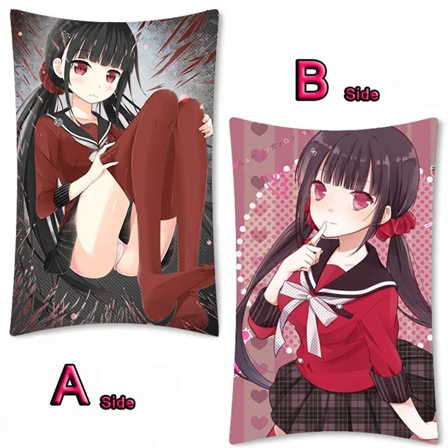 06 Аниме Danganronpa V3 Akamatsu kaede ouma kokichi Dakimakura обнимающий тело Чехол для подушки Otaku наволочка подарки 35x55 см - Цвет: 06