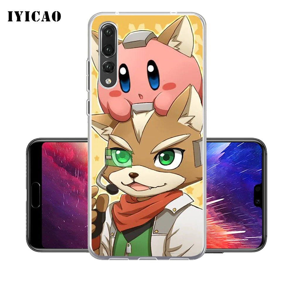 Мягкий силиконовый чехол для телефона IYICAO star fox Huawei P30 P20 Pro P10 P9 P8 Lite P Smart TPU |