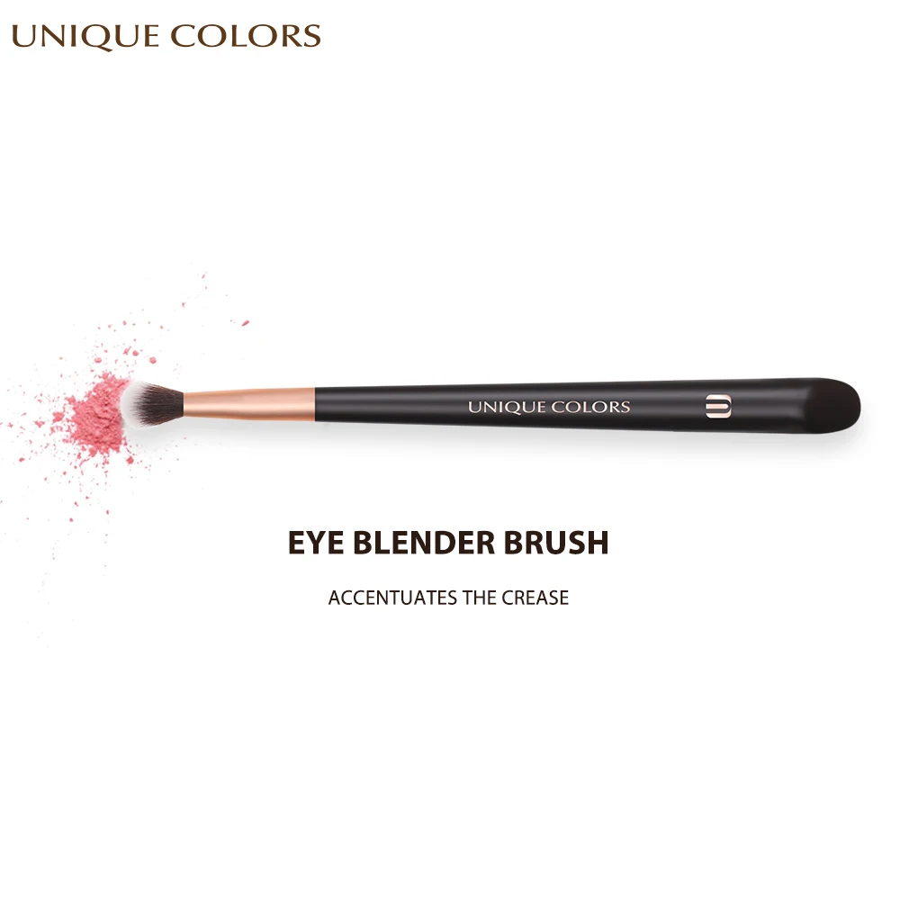 Уникальные цвета 1 шт. тени для век макияж кисти румяна смешивания один расчёски