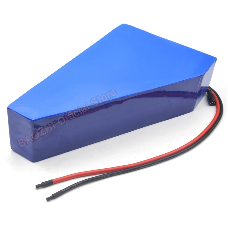 Factory directly selling 48V 1500W electric bike battery triangle 48 volt 25Ah lithium ion with free charger | Спорт и развлечения