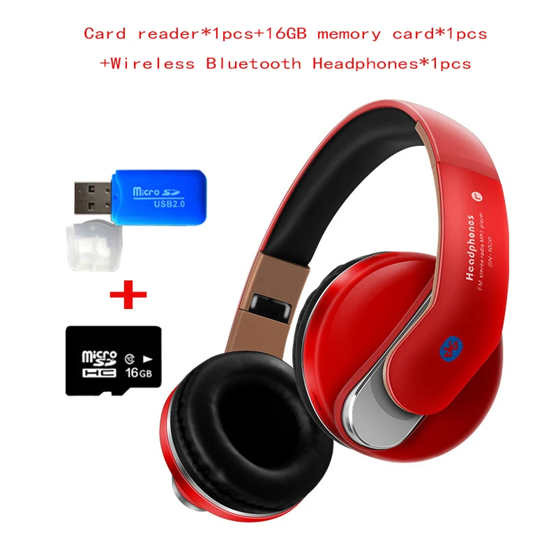 Bluedtooth SN 1020 активный Шум шумоподавления Беспроводной Bluetooth наушники с 16 Гб