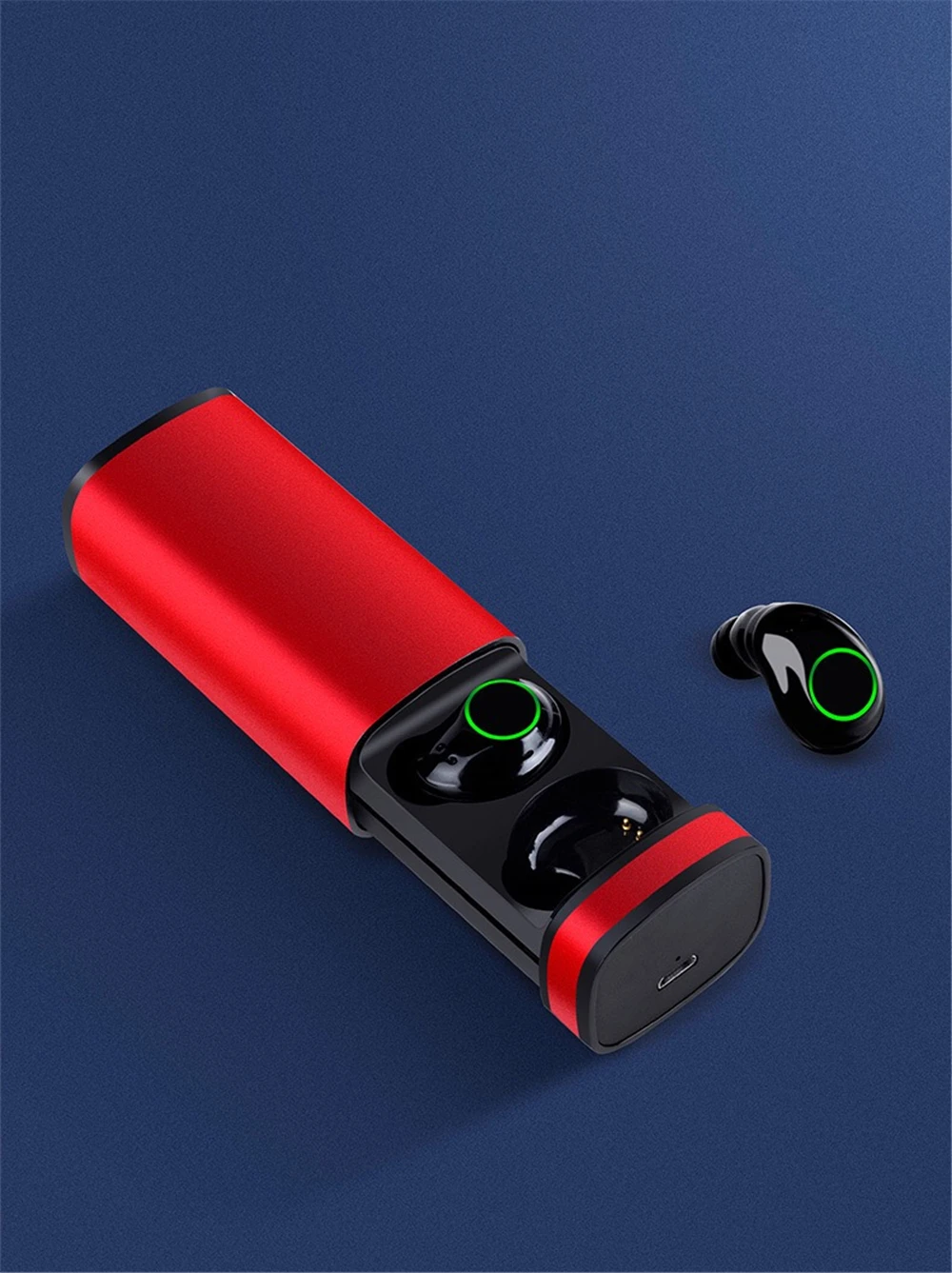 TWS-X23 Bluetooth 5,0, водонепроницаемые беспроводные Bluetooth бинауральные наушники с зарядным устройством, мини-гарнитура с сенсорным управлением