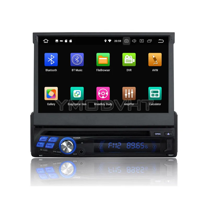YMODVHT 7 дюймов Android 6 0 Восьмиядерный PX5 2 Гб ОЗУ 32 ПЗУ Универсальный 1DIN автомобильный