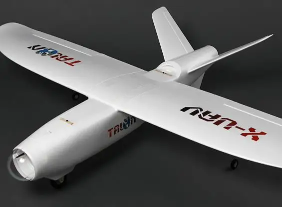 V-хвоста FPV X-БЛА Талон БПЛА 1720 мм Беспилотный самолет V2 серый белый версия