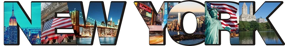 NEWYORK Буквы с именем города Нью-Йорк, Шанхай деревянные магниты, качественная печать, 2 слоя букв магнит на холодильник, Пекин путешествия сувениры - Цвет: NEWYORK