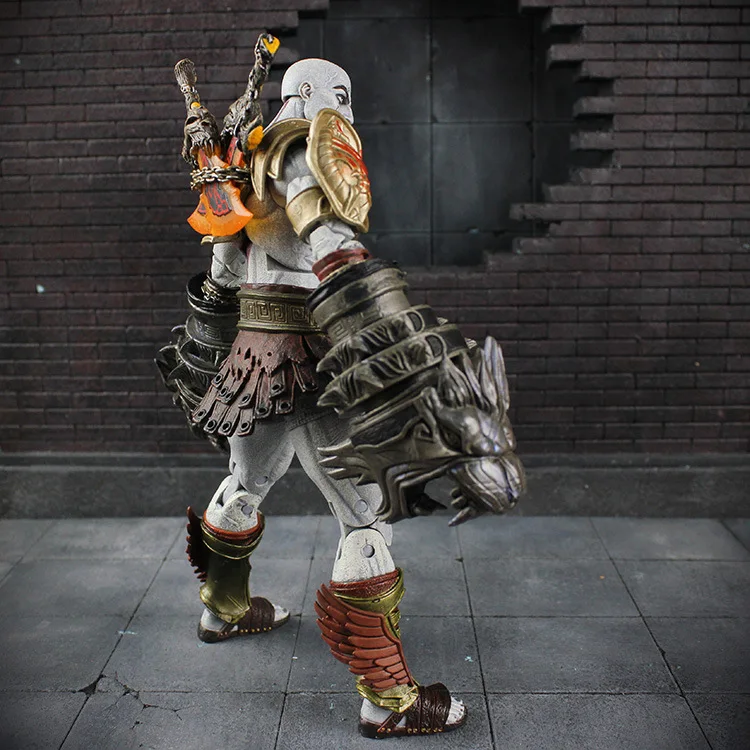 NECA детские игрушки GOD OF WAR 3 Kratos фигурка героя игрушка куклы спартанская Кратоса с
