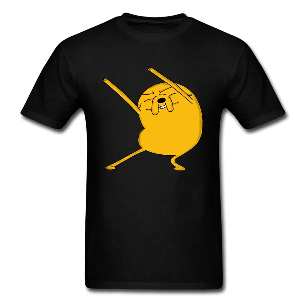 Adventure Time Dabbing Pug футболка 2018 хип хоп топы футболки для мужчин черные летняя