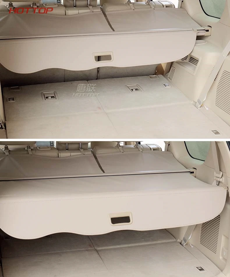 Брезентовые задние стойки подходят для Toyota Prado FJ150 2010- импортный специальный чехол для багажника материал занавеска Выдвижная прокладка
