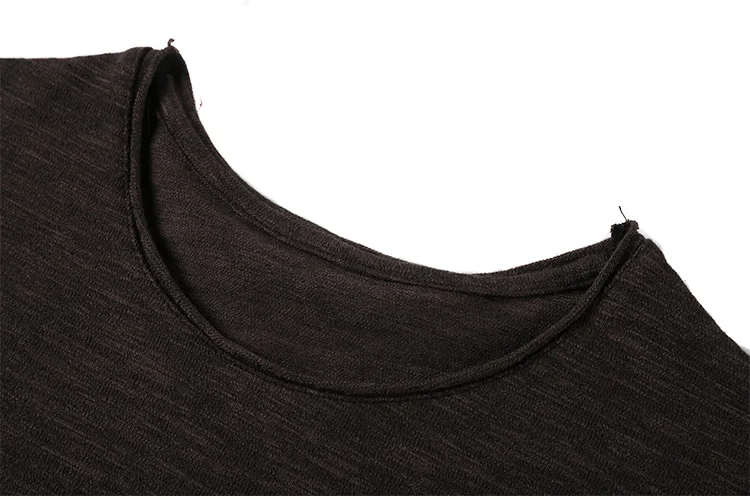 

New autumn slim elastic cotton long sleeve t shirt metrosexual men casual top tees brand design fashion o neck t shirt hot T-14
