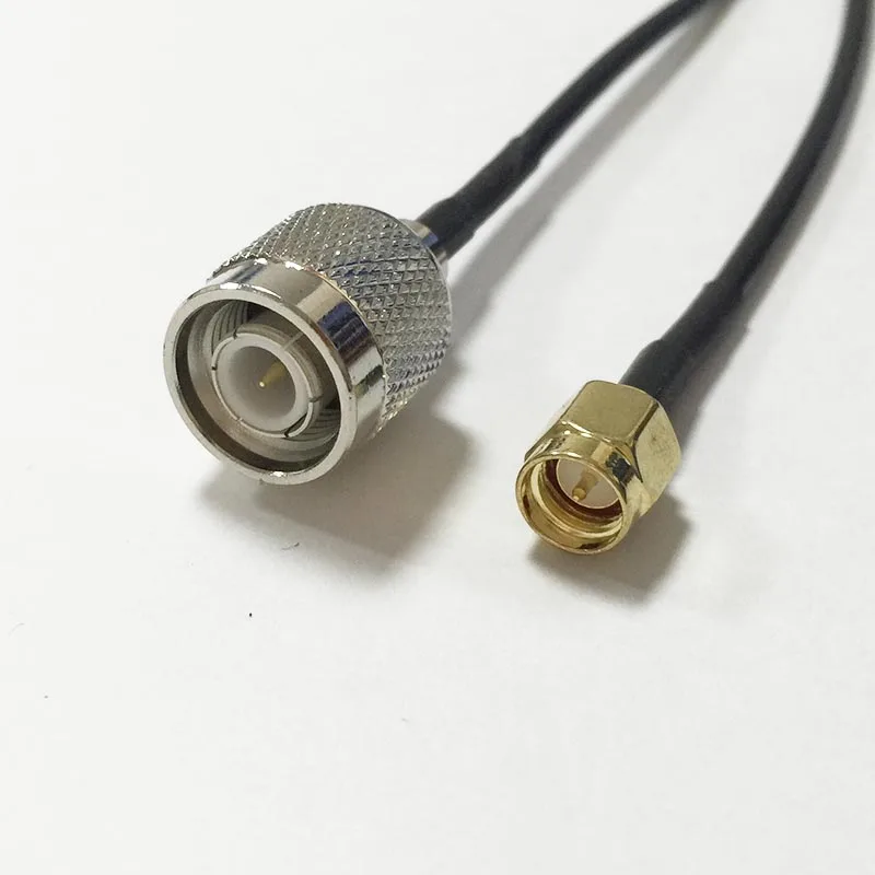 

New Modem Extension Cable SMA Male Plug Switch TNC Male Plug RF Pigtail Connector RG174 Cable 20CM 8inch Fast Ship