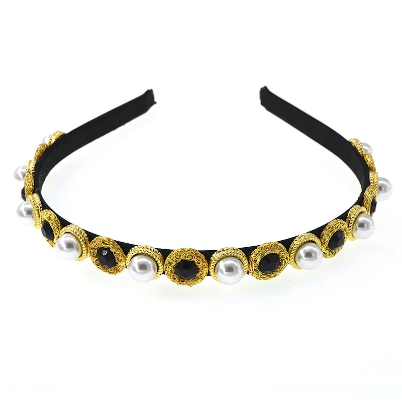 Женская повязка на голову с кристаллами роскошная винтажная корона в стиле