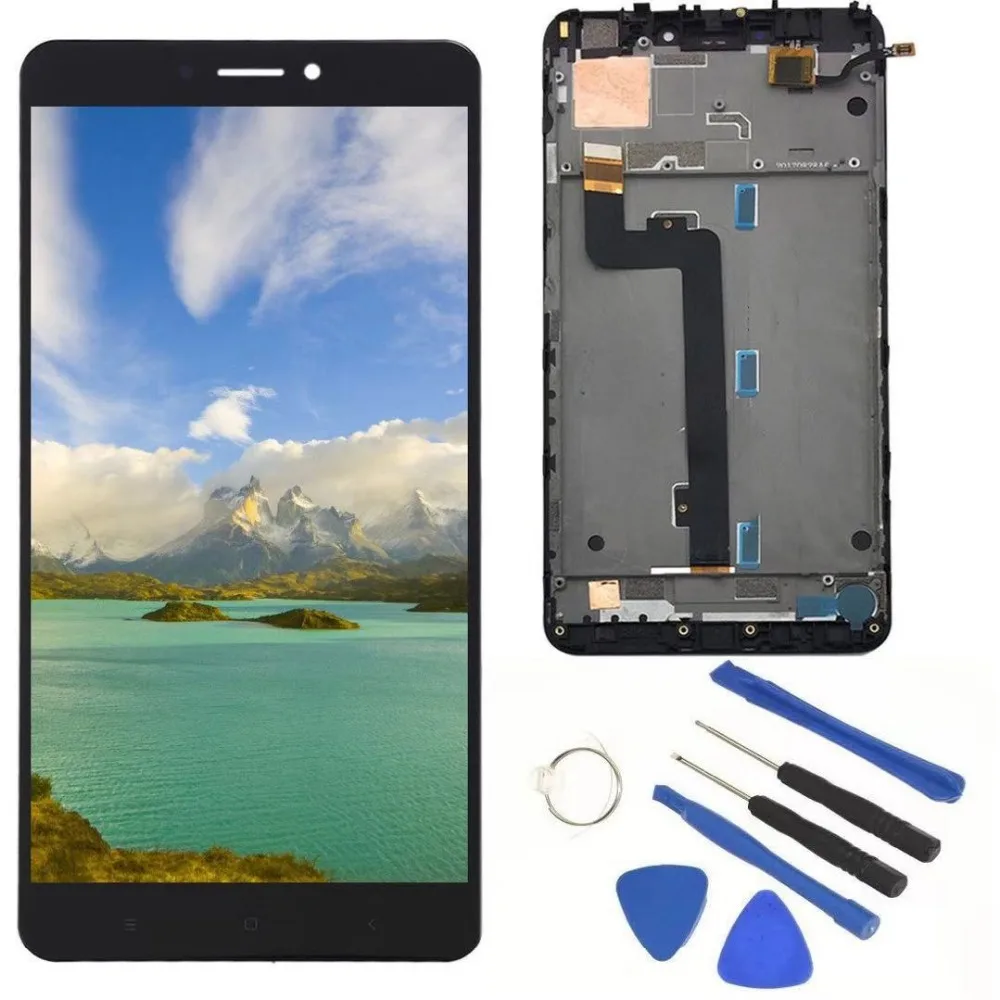 ЖК-дисплей для Xiaomi Mi Max 2 lcd Touch Max2 панель сенсорный экран стеклянная сборка с