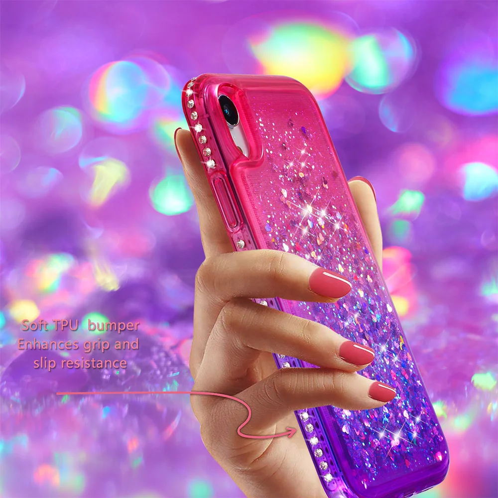 Зыбучий песок Градиент для iPhone 7 7Plus 8 8Plus 6 6s Plus 5 5S SE X XS MAX XR динамический Жидкий