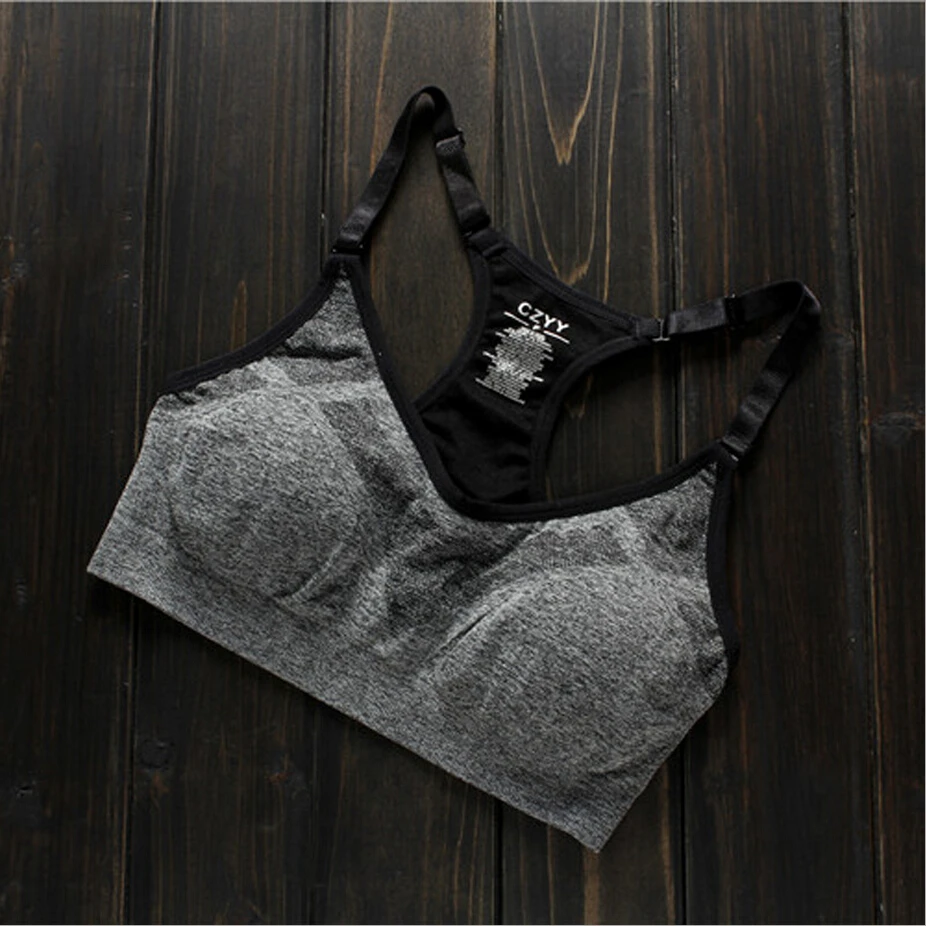 Высококачественный Женский профессиональный спортивный бюстгальтер для йоги с