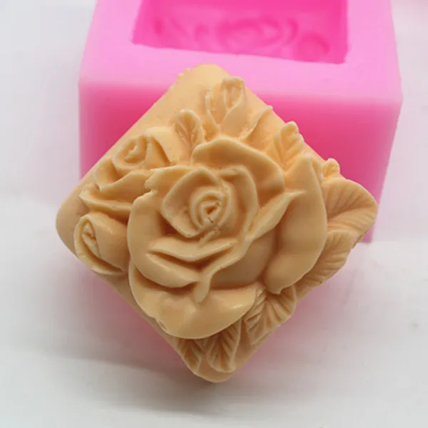 

Силиконовая форма для мыла, форма для мастики, шоколадной глины, квадратной формы