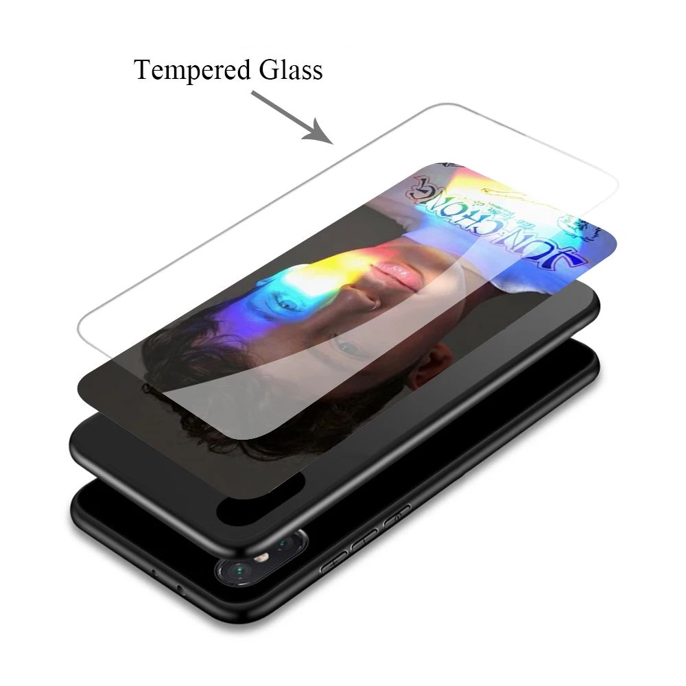 Чехол Lavaza Трой Сиван из закаленного стекла ТПУ для iPhone 6 6S 7 8 Plus 5 5S SE XR X XS 11 Pro