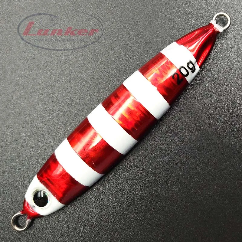 Lunker микро Шор джиг 20 г 40 г 60 г Металлические ладони медленно blatt литой тонкий